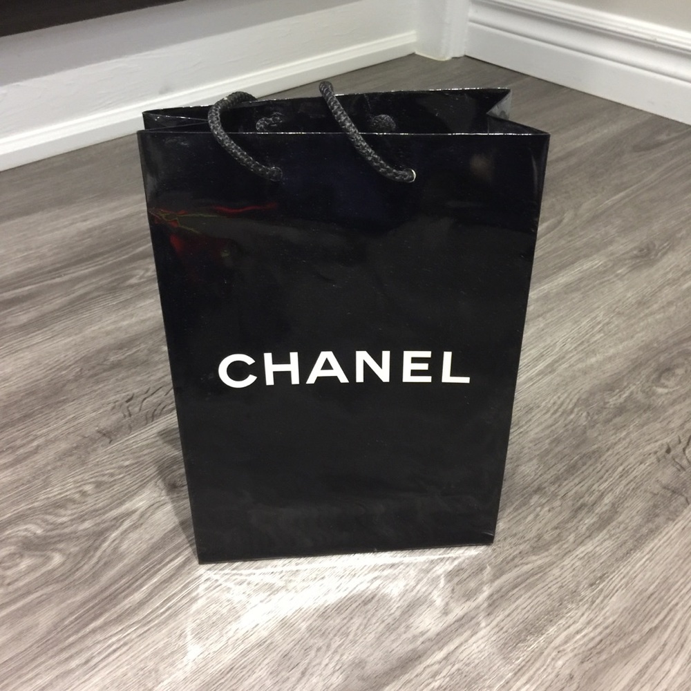 Authentic Chanel shopping bag